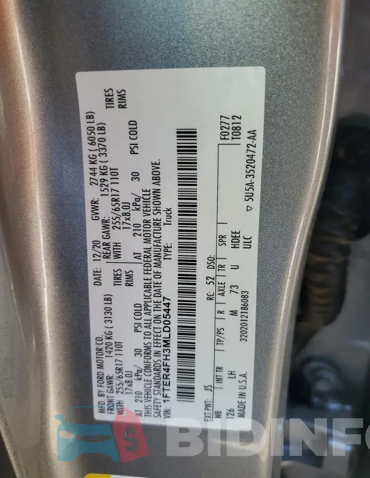 1FTER4FH3MLD05447 Photo# 12