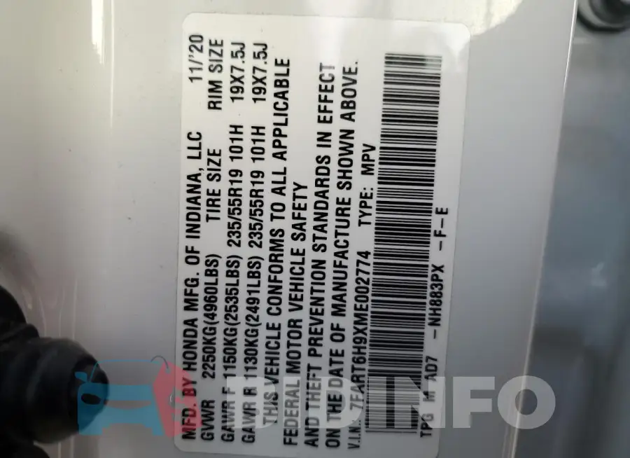 7FART6H9XME002774 Photo# 13