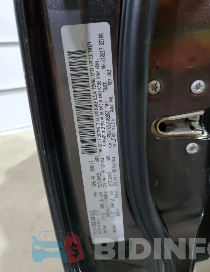 1C6RR7FG3JS182851 Photo# 12