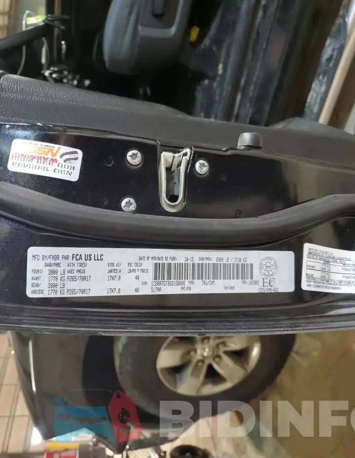 1C6RR7GT9GS168005 Photo# 12