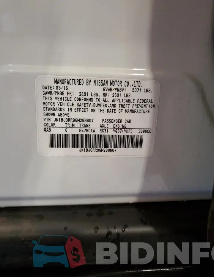 JN1BJ0RR9GM268607 Photo# 13