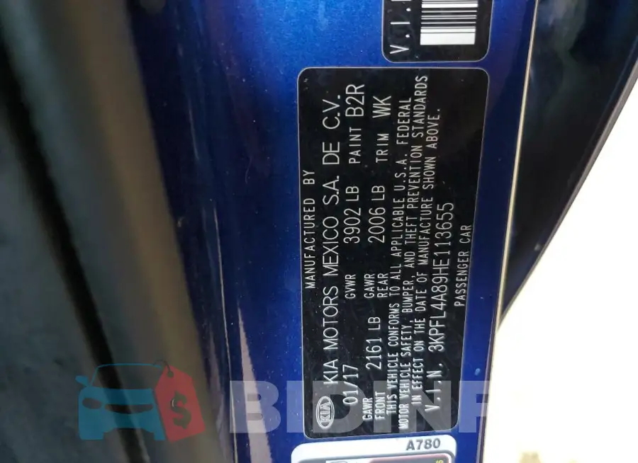 3KPFL4A89HE113655 Photo# 12