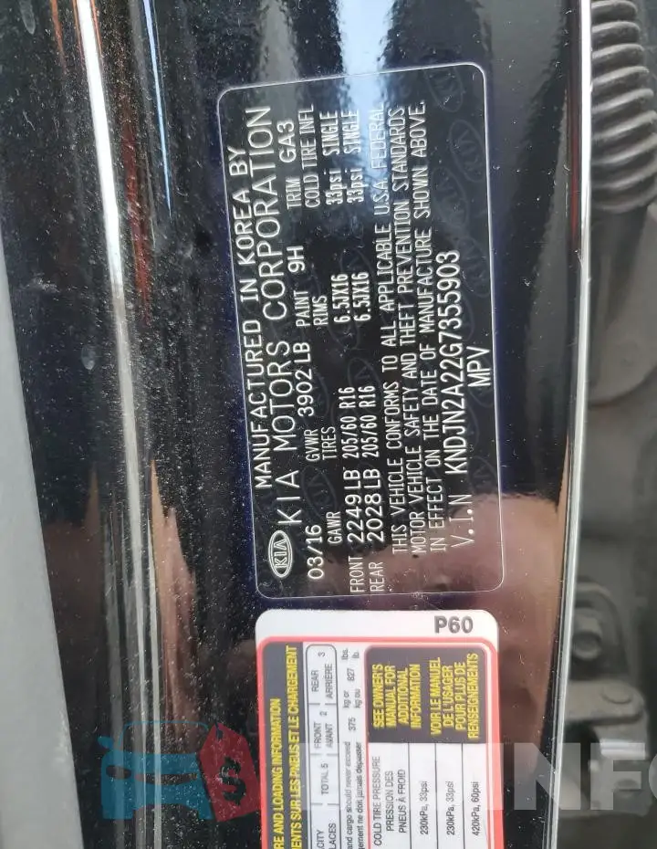 KNDJN2A22G7355903 Photo# 13