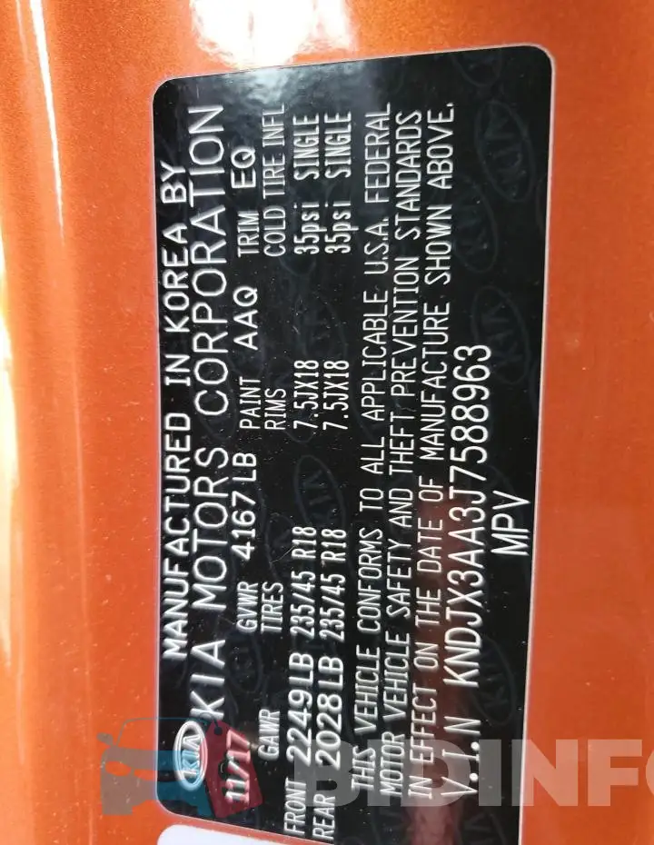 KNDJX3AA3J7588963 Photo# 12
