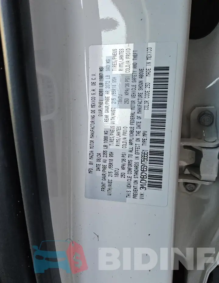 3MVDMBCM6SM756561 Photo# 13