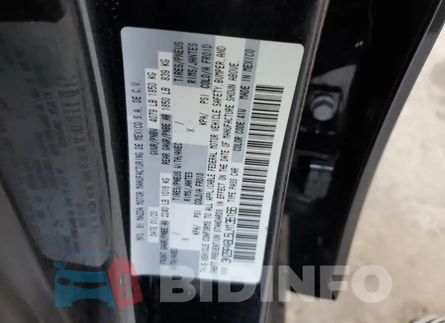 3MZBPABL5LM135166 Photo# 12