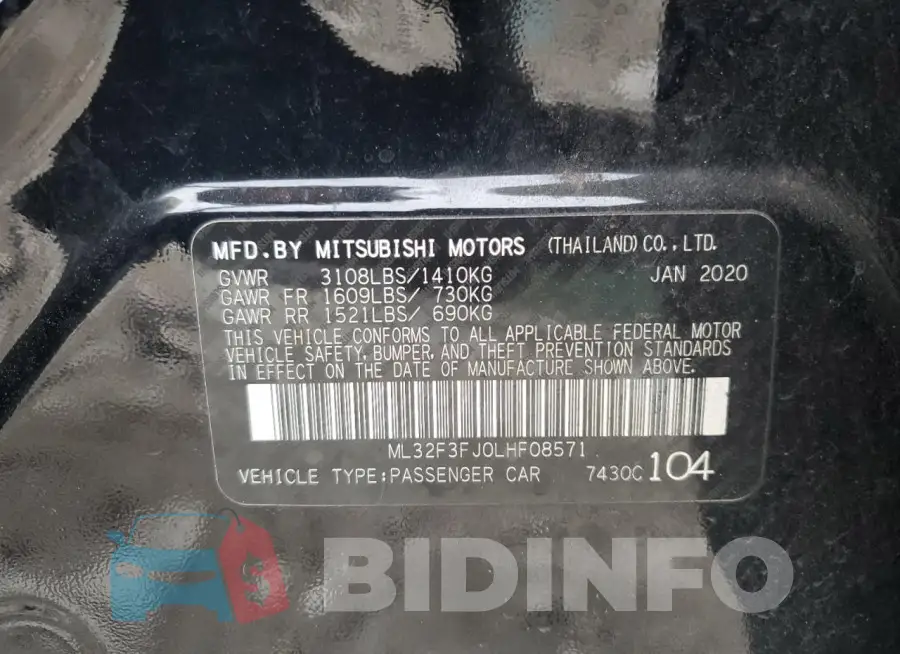 ML32F3FJ0LHF08571 Photo# 12
