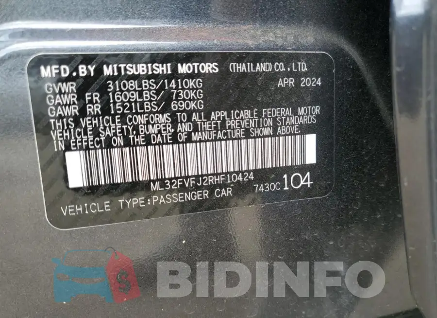 ML32FVFJ2RHF10424 Photo# 12