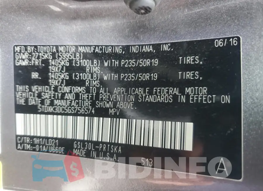 5TDXK3DC5GS756574 Photo# 13