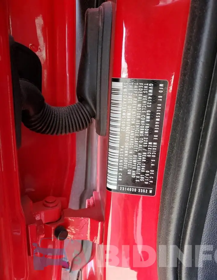 3VW5DAAT5KM510902 Photo# 12