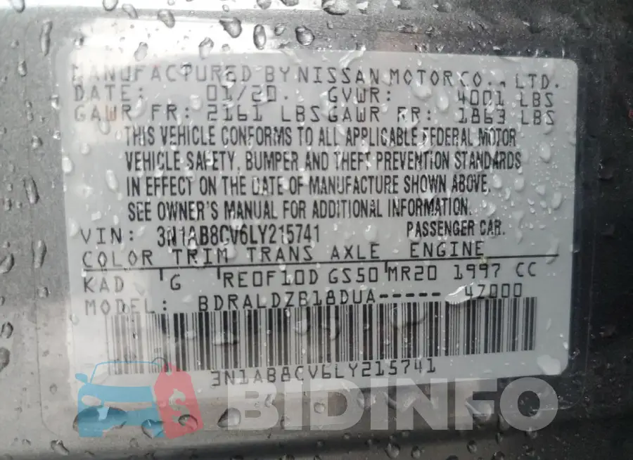 3N1AB8CV6LY215741 Photo# 12
