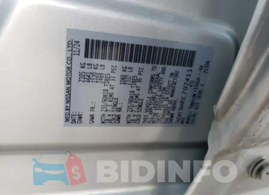 5N1BT3BA8SC797411 Photo# 12