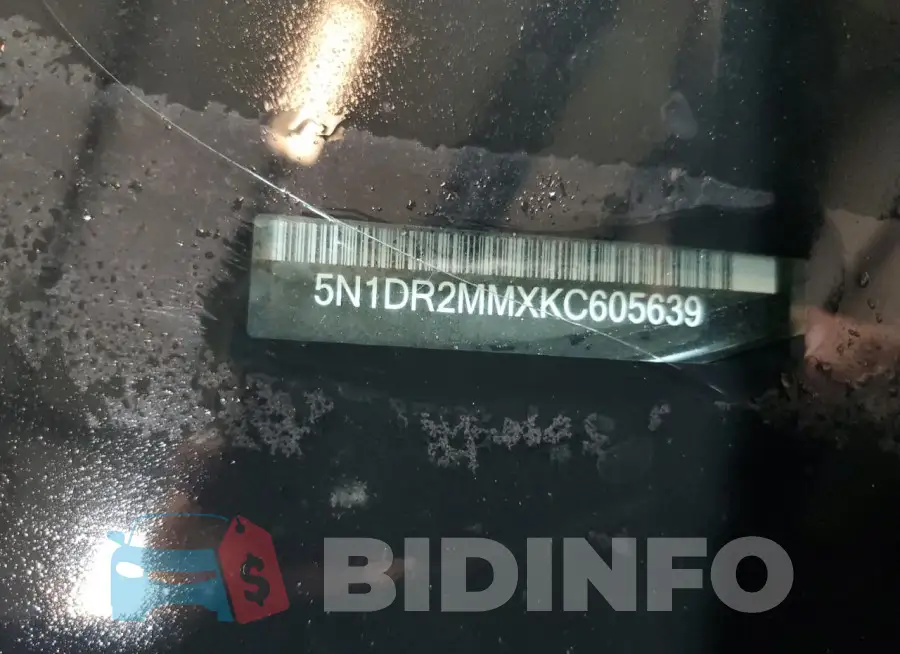 5N1DR2MMXKC605639 Photo# 12
