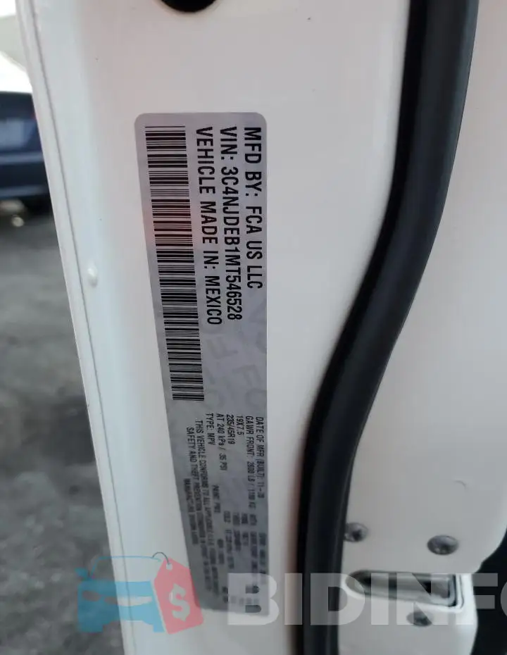 3C4NJDEB1MT546528 Photo# 13