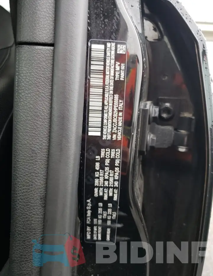 ZACCJBCB2HPE68885 Photo# 12
