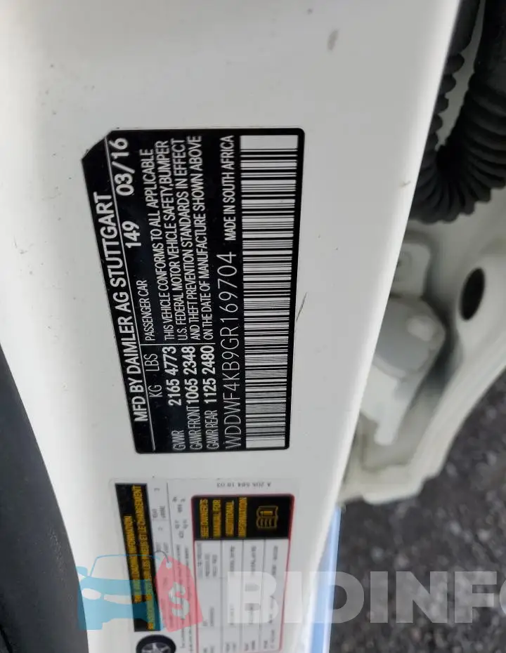 WDDWF4KB9GR169704 Photo# 12