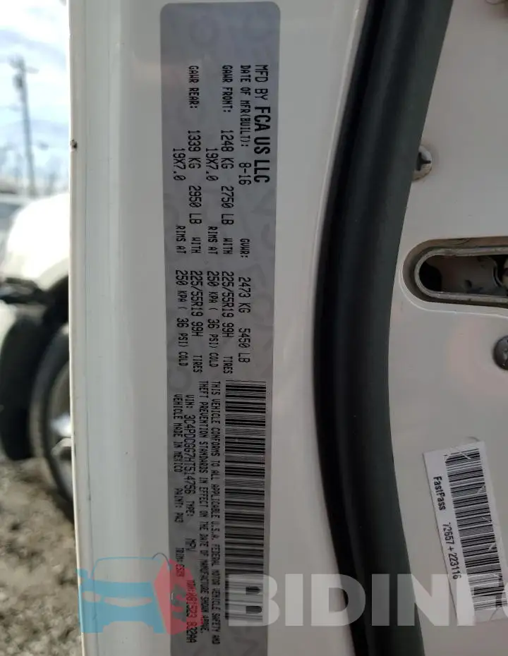 3C4PDCGG7HT514756 Photo# 13