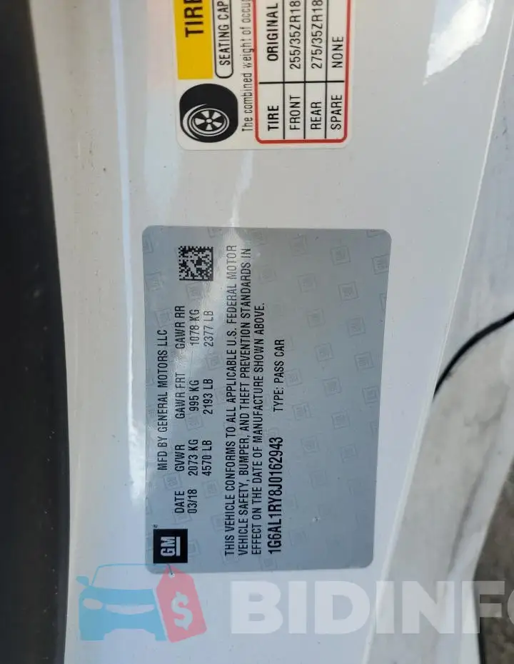 1G6AL1RY8J0162943 Photo# 12