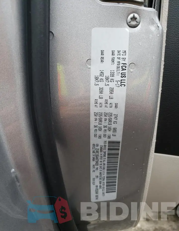 2C4RC1BG4HR794839 Photo# 13