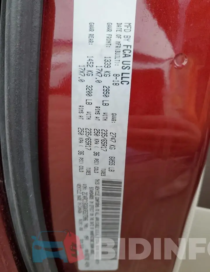 2C4RC1BG6KR527306 Photo# 13