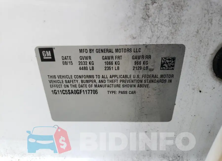 1G11C5SA0GF117706 Photo# 12