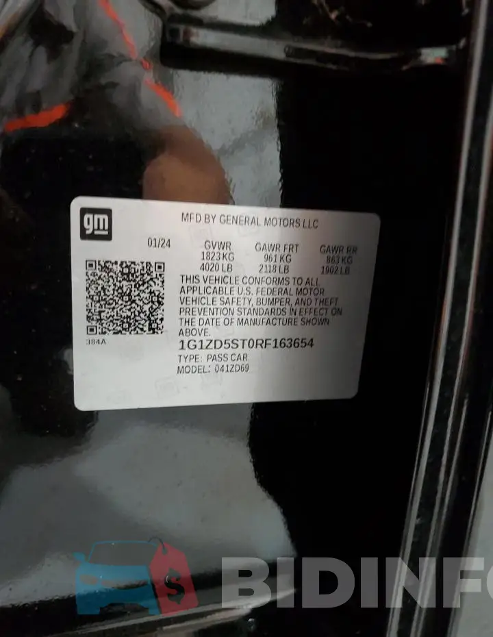 1G1ZD5ST0RF163654 Photo# 13