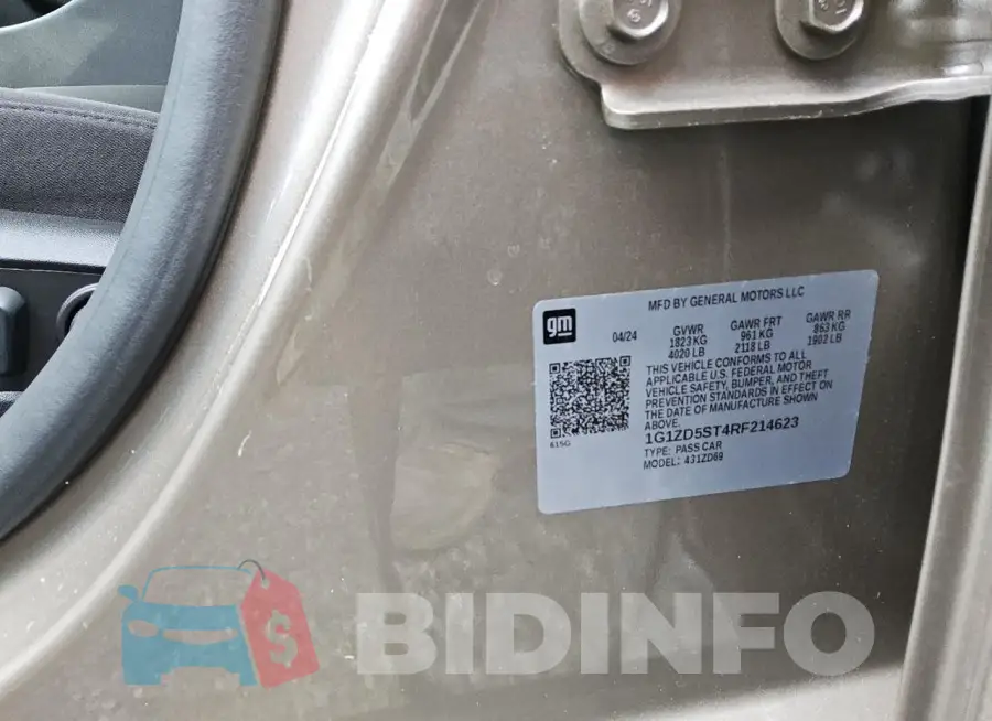 1G1ZD5ST4RF214623 Photo# 12