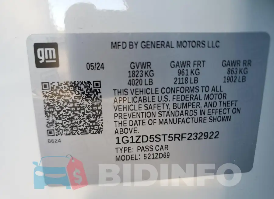 1G1ZD5ST5RF232922 Photo# 12