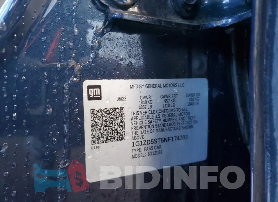 1G1ZD5ST6NF174703 Photo# 12