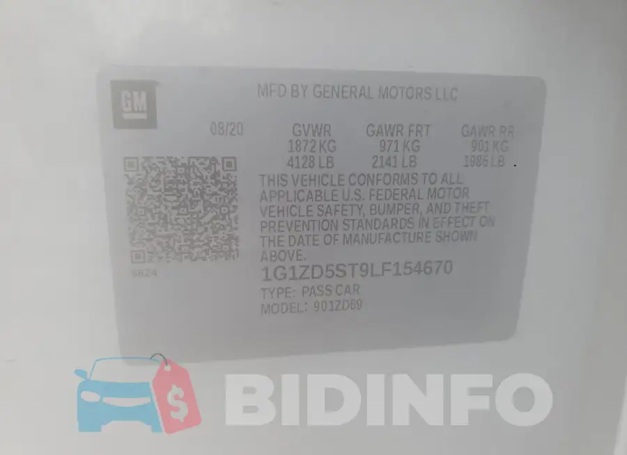 1G1ZD5ST9LF154670 Photo# 12