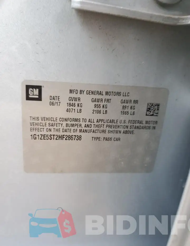 1G1ZE5ST2HF286738 Photo# 12