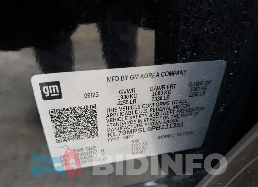KL79MPSL9PB211351 Photo# 12