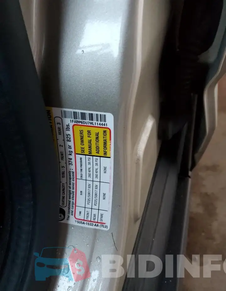 1FADP5DU7HL114441 Photo# 13