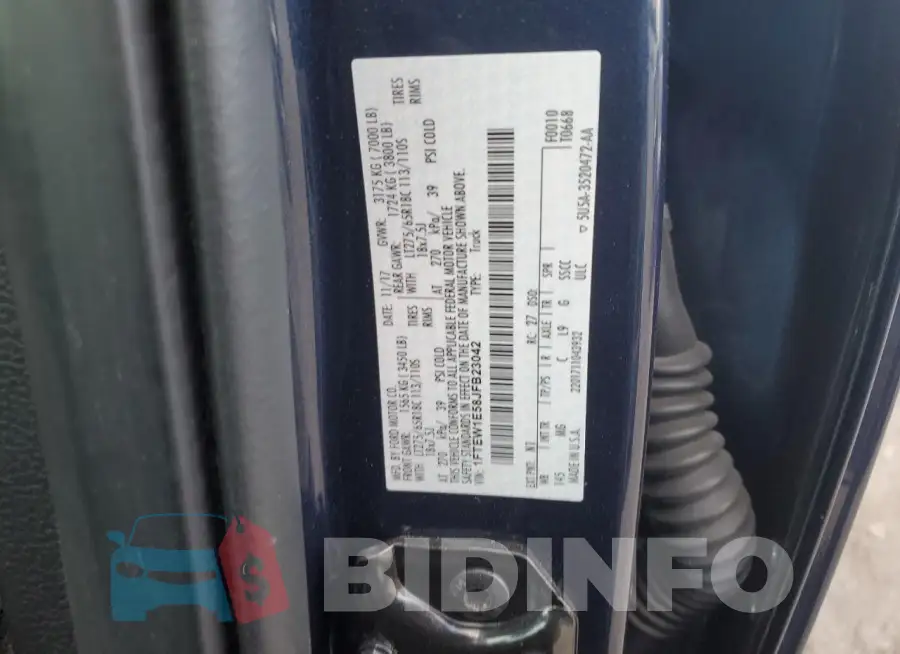 1FTEW1E58JFB23042 Photo# 12