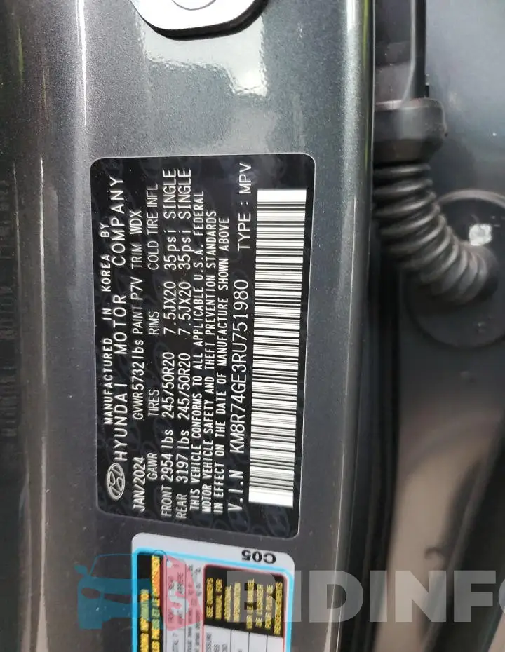 KM8R74GE3RU751980 Photo# 13