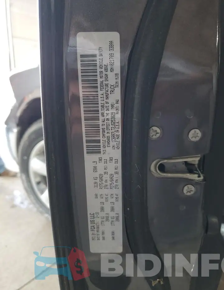 1C6RR7LT2JS253829 Photo# 12