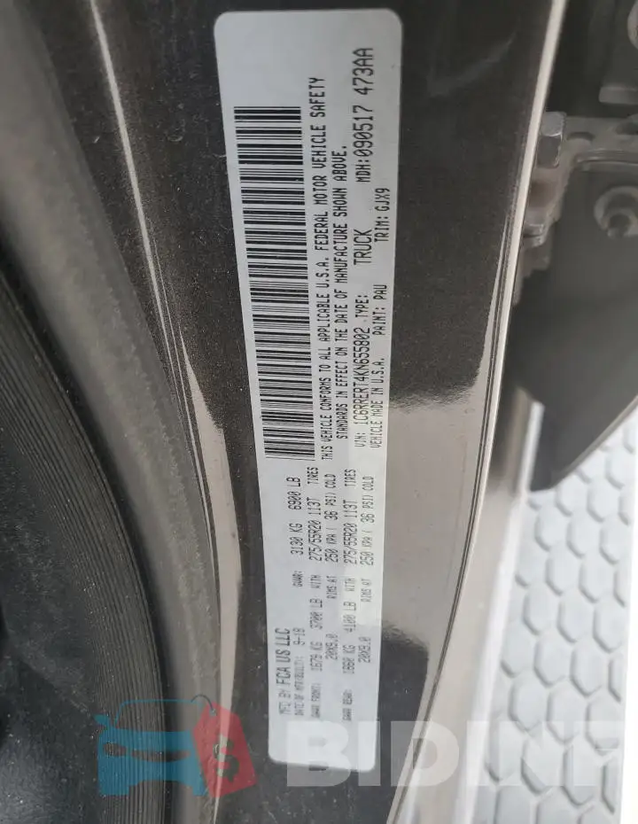 1C6RRERT4KN655802 Photo# 13