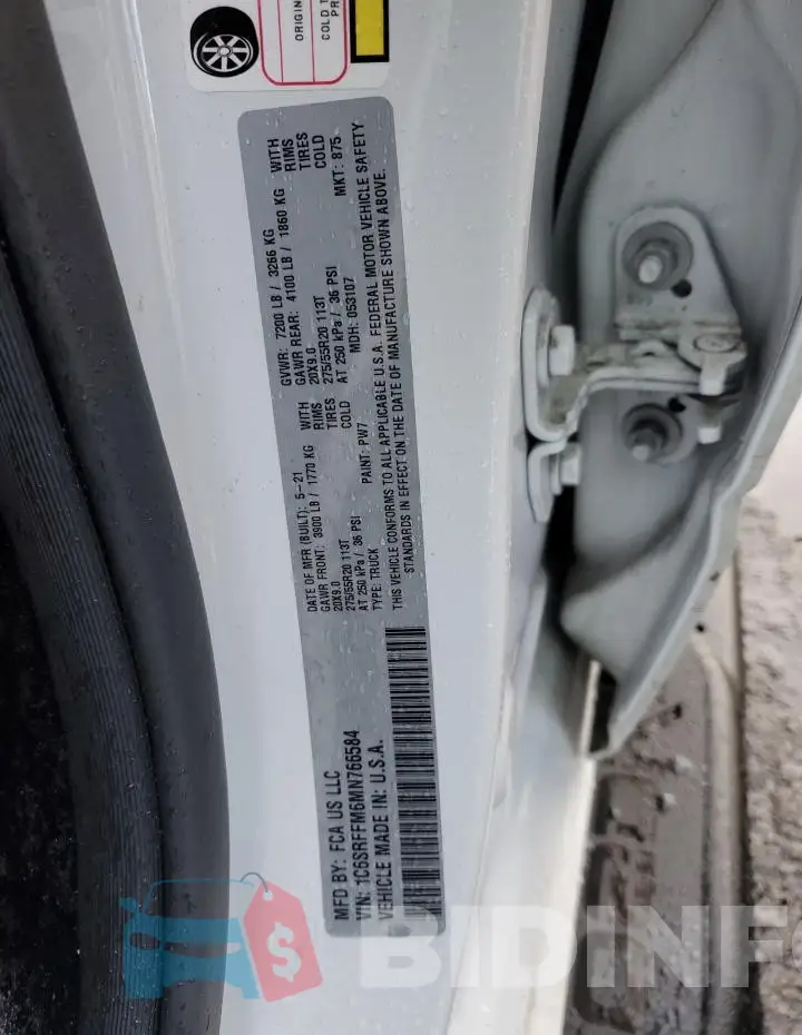 1C6SRFFM6MN766584 Photo# 13