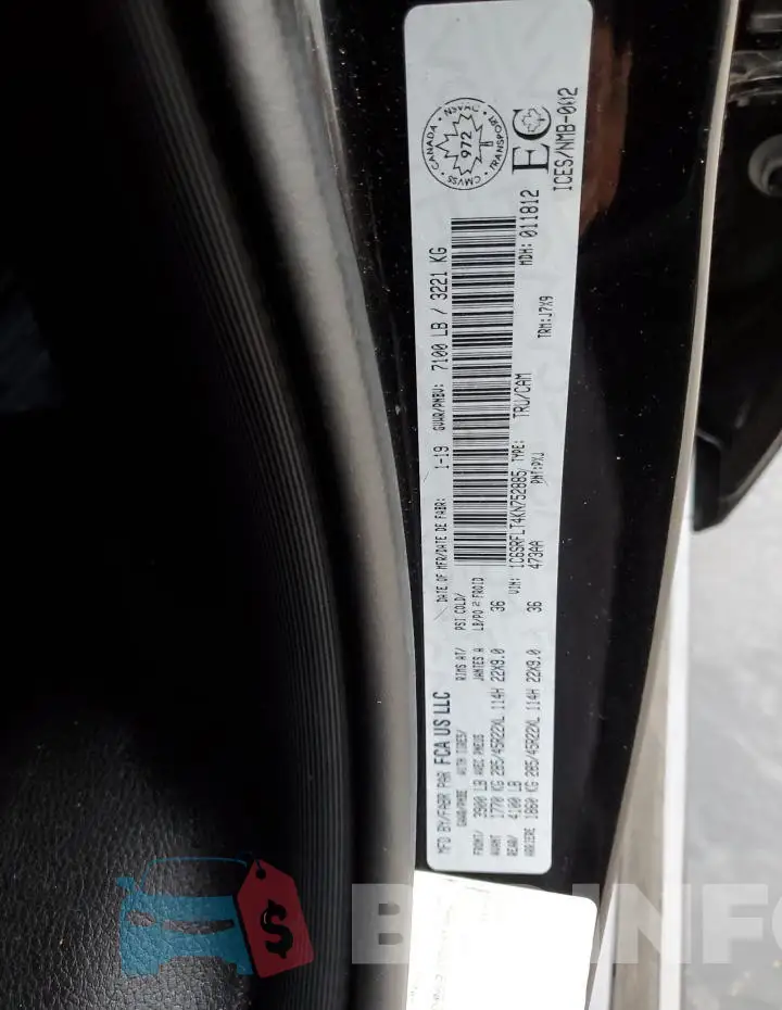 1C6SRFLT4KN752885 Photo# 12