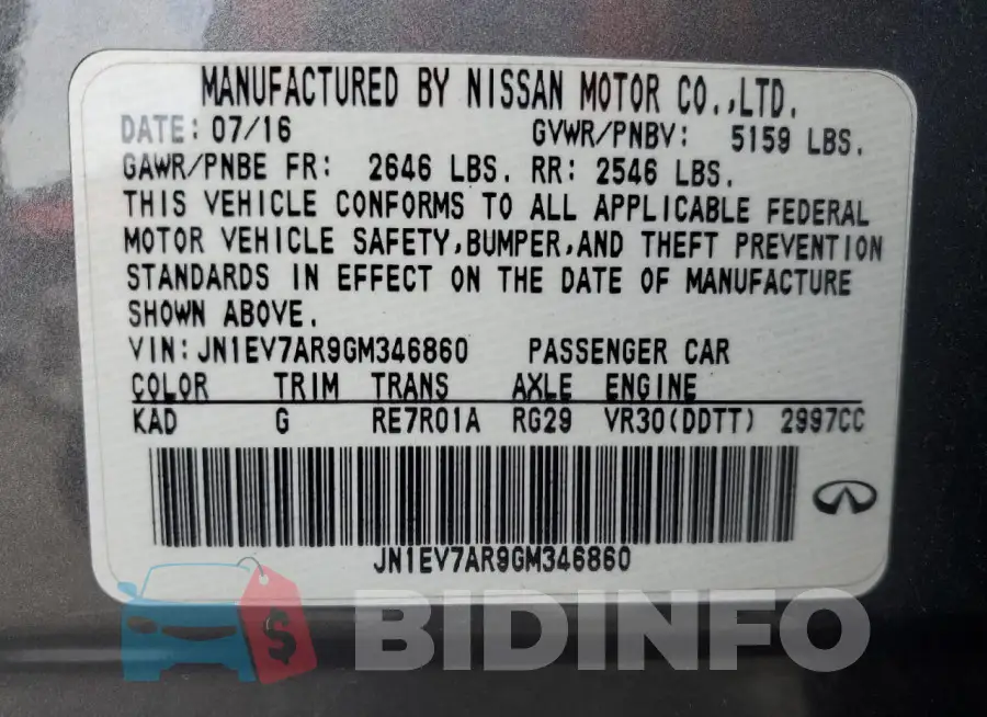 JN1EV7AR9GM346860 Photo# 13