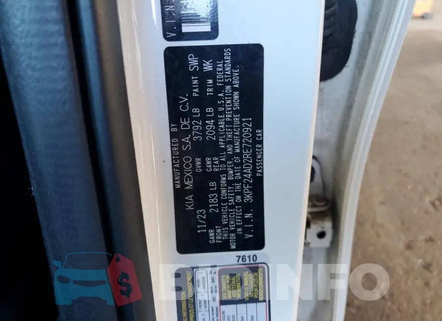 3KPF24AD2RE720921 Photo# 13