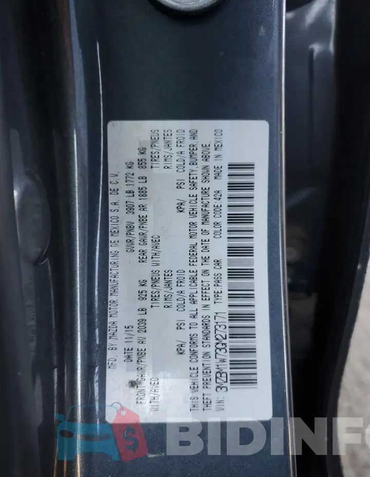 3MZBM1W73GM273171 Photo# 12