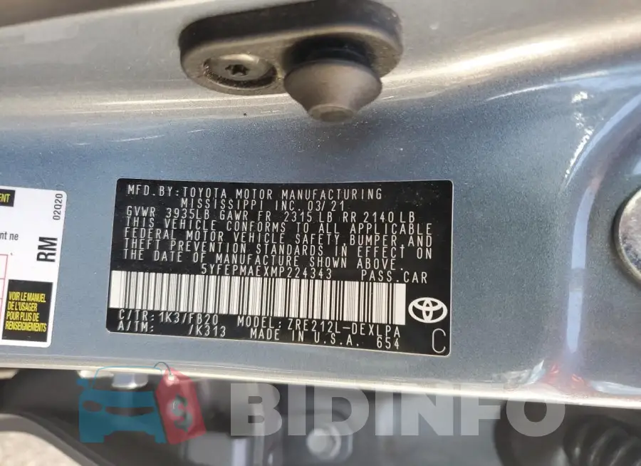 5YFEPMAEXMP224343 Photo# 13