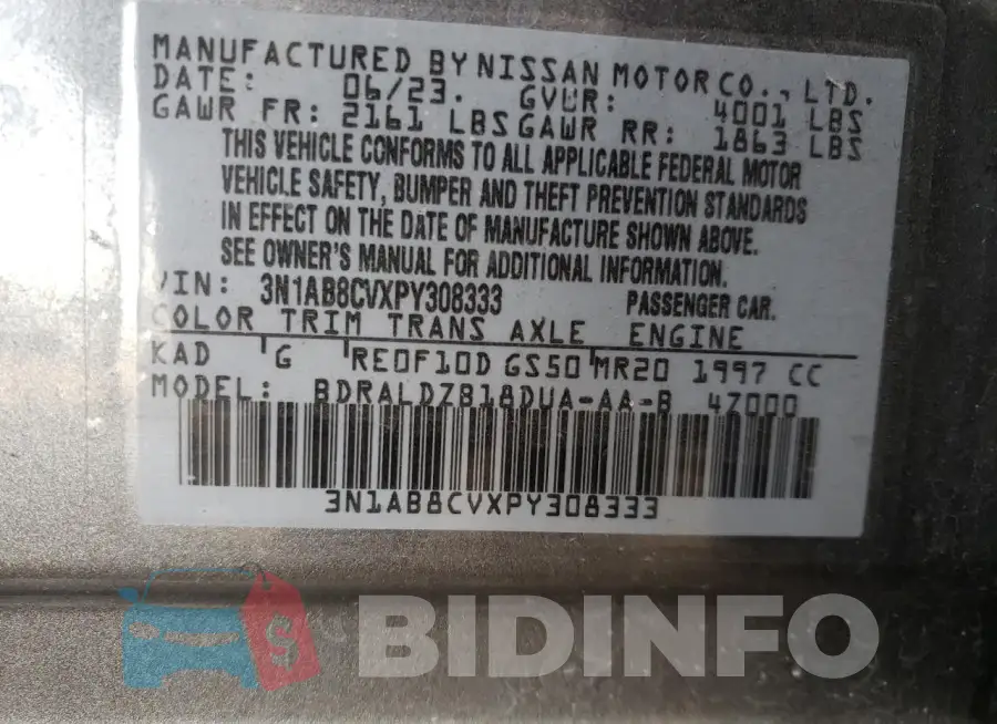 3N1AB8CVXPY308333 Photo# 12