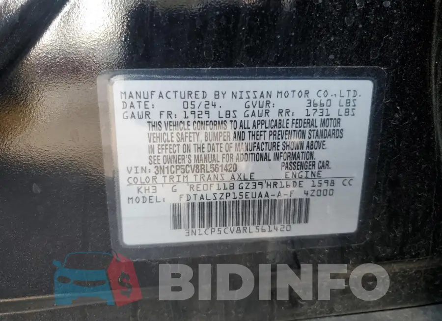 3N1CP5CV8RL561420 Photo# 12