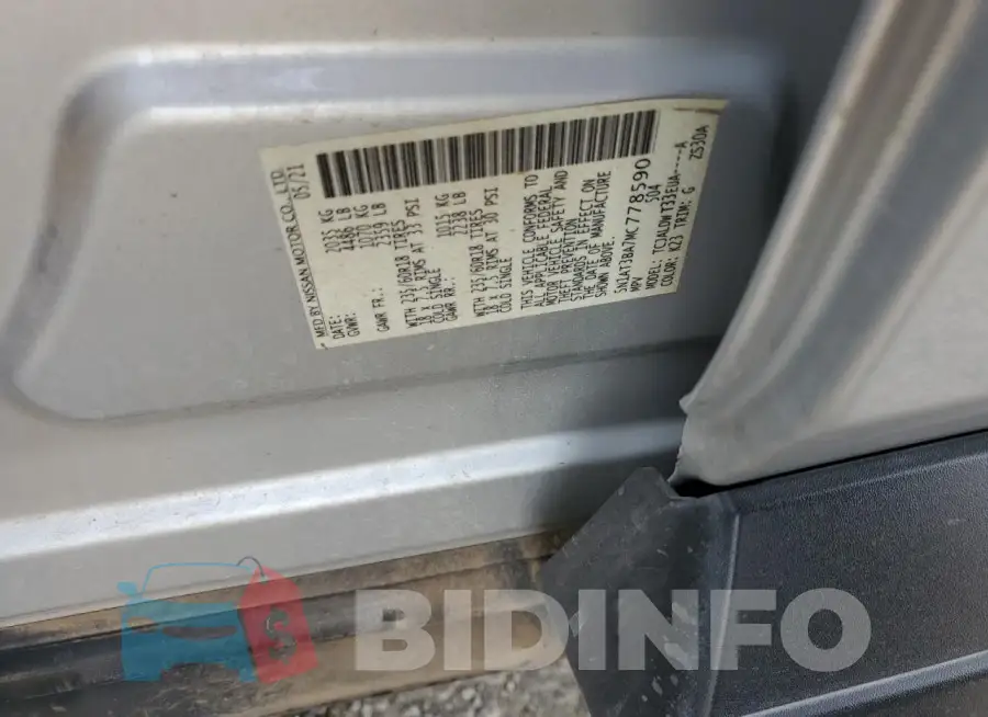 5N1AT3BA7MC778590 Photo# 12