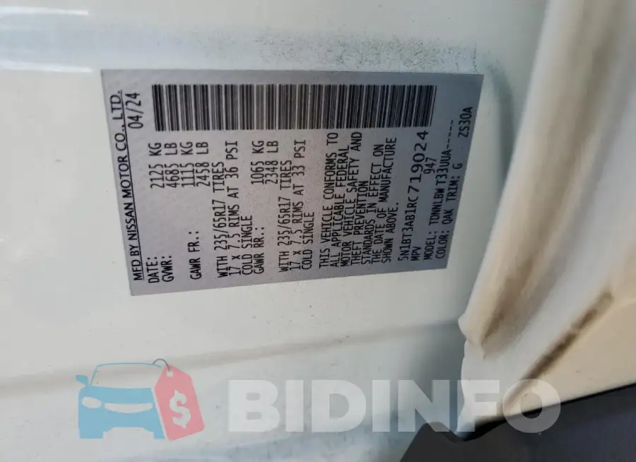 5N1BT3AB1RC719024 Photo# 13