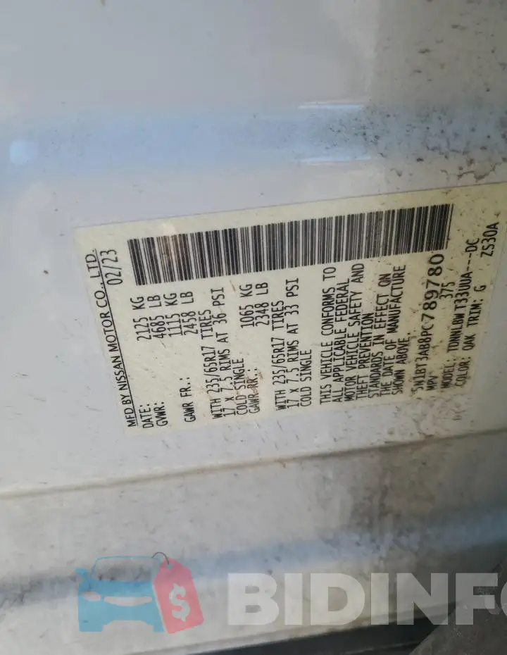 5N1BT3AB8PC789780 Photo# 13