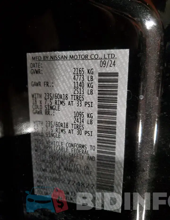 5N1BT3BB0SC774827 Photo# 14