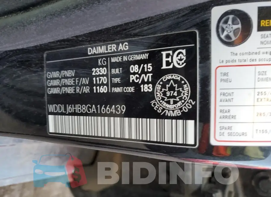 WDDLJ6HB8GA166439 Photo# 12
